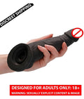 Soft Silicon Men Reusable 8inch Dragon Condom With Extra Length And Girth Penis Sleeve For Men Black Sleeve