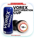 VOREX Fleshlight Mast.urbator Real Feel pussy Toy For Men Male Stroker Mini Cup Mastur.bator Sex Toy For Men- Bluemoon