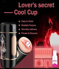 Black Cup Hand-held Pocket Pussy Masturbator silicon sexy doll toy full body sexy toy low price silicon Pussy For Man