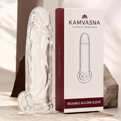 6inch Transparent Silicone Condom|| Washable And Reusable
