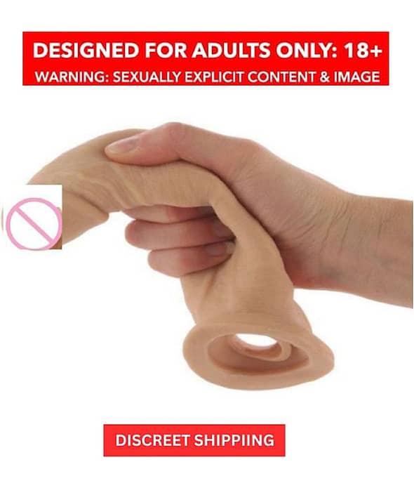 Soft Silicon Men Reusable Dragon Condom With Extra Length And Girth Extension | Penis Sleeve For Men