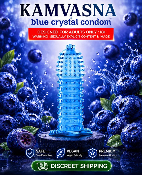 Crystal Silicon Doted Condom Reusable