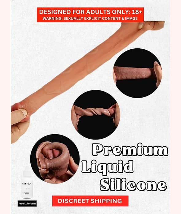 7 Inch Instant Size Increase Dragon Condom | Indian Skin Color | Best Silicon Material | Double Hole